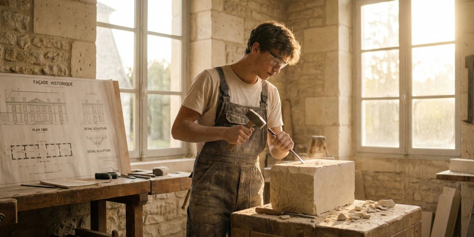 Tailleur de Pierre Monuments Historiques : Fiche Métier, Salaire et Évolutions de Carrière