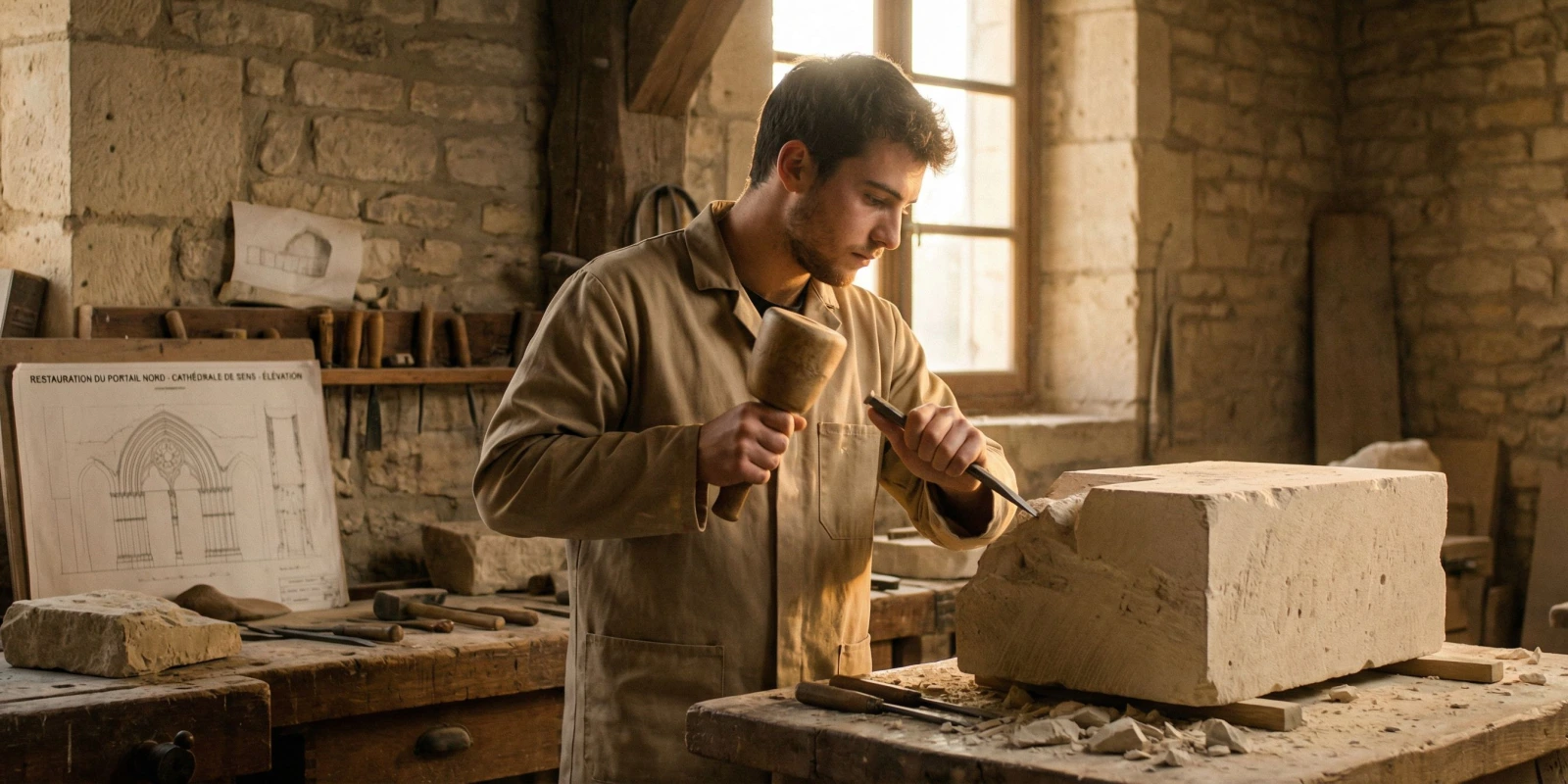 VAE pour le BP Tailleur de Pierre Monuments Historiques : Guide Complet pour les Professionnels